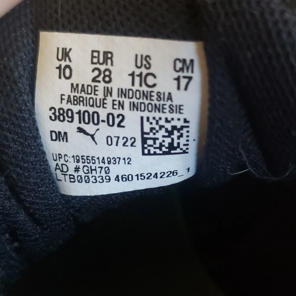 Puma Toddler Rs-Metric Core AC Slip On Sneakers 11c